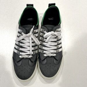Dsquared side stripe sneakers